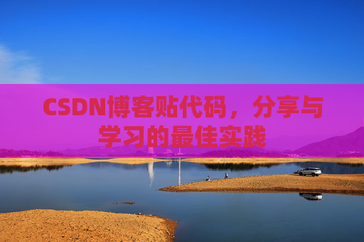 CSDN博客贴代码，分享与学习的最佳实践